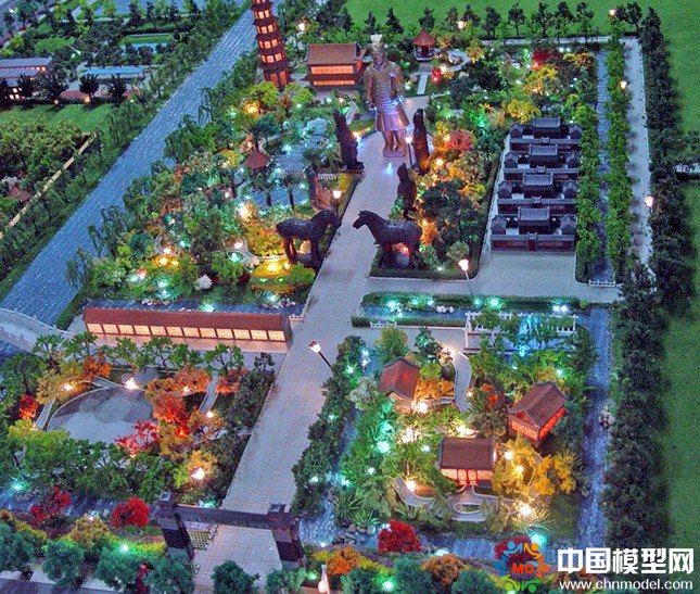 古建筑模型，古建沙盤模型