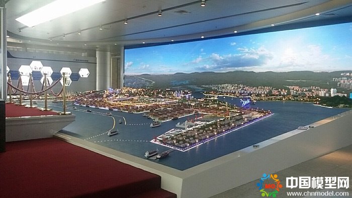 廣西欽州港總體規(guī)劃模型