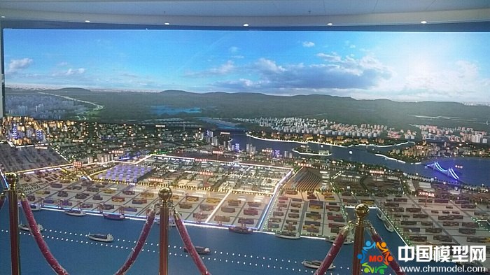 廣西欽州港總體規(guī)劃模型