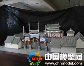清代行宮模型，傳統(tǒng)建筑模型