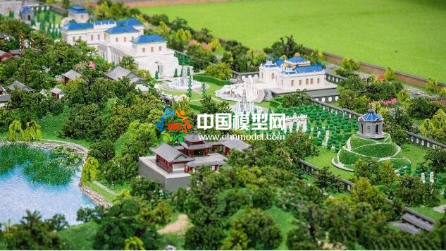 大型皇家園林沙盤模型重現(xiàn)圓明園昔日輝煌