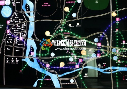房地產(chǎn)區(qū)位壁掛沙盤(pán)模型