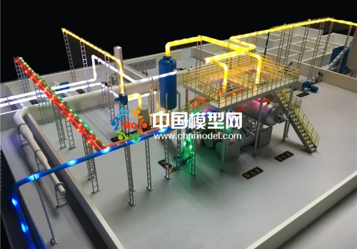 有機(jī)廢棄物處理及環(huán)境工程解決方案沙盤模型