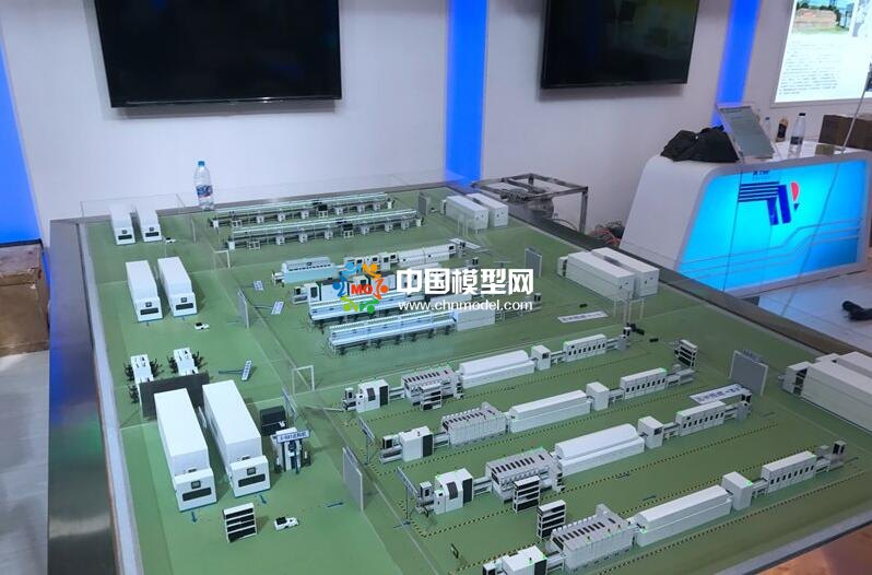 智能工廠沙盤模型，智慧工廠沙盤模型