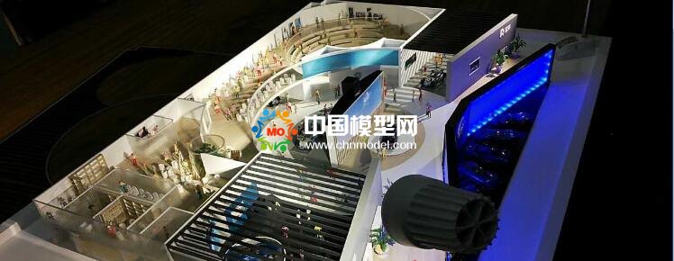 汽車展廳沙盤模型