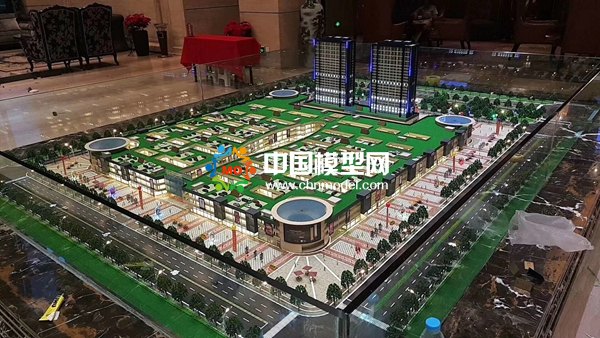 長(zhǎng)沙商貿(mào)城建筑模型