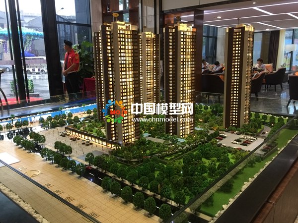 濱江時(shí)光園樓盤沙盤模型