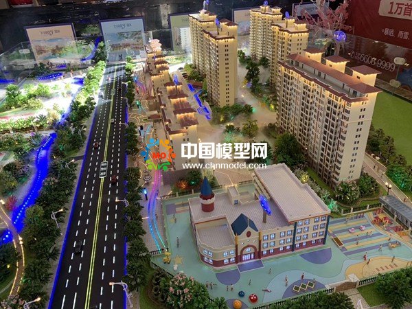 公園壹號(hào)售樓部沙盤(pán)模型