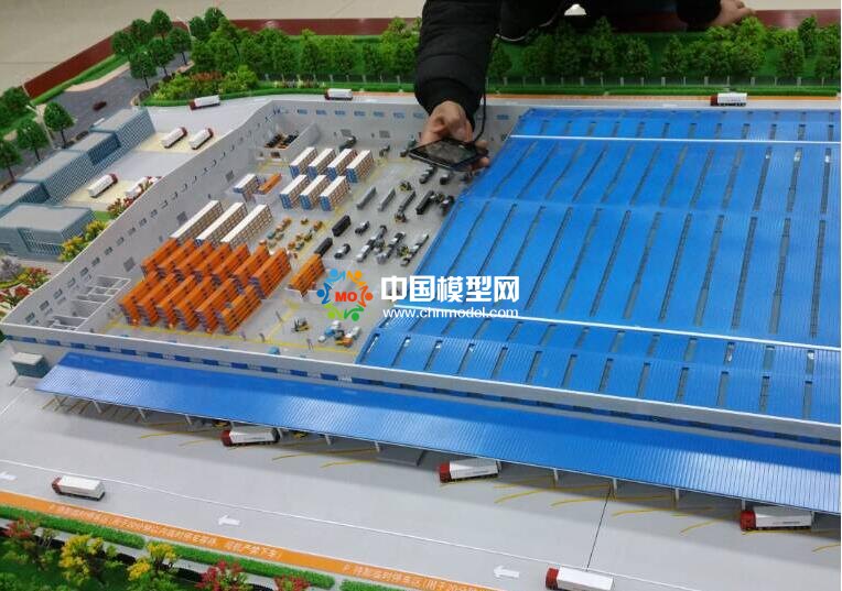 智慧倉儲(chǔ)物流沙盤模型