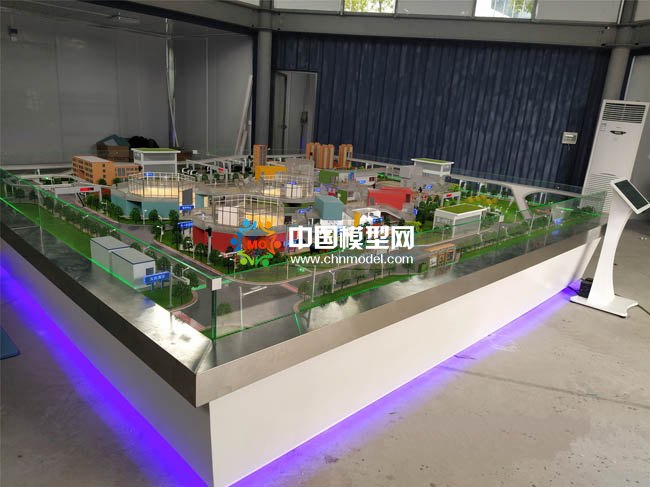AI智慧園區(qū)沙盤(pán)模型