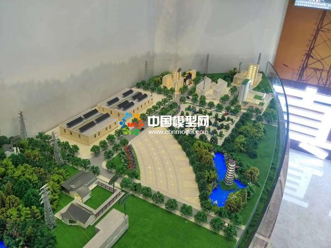 環(huán)保新能源輸變電沙盤模型