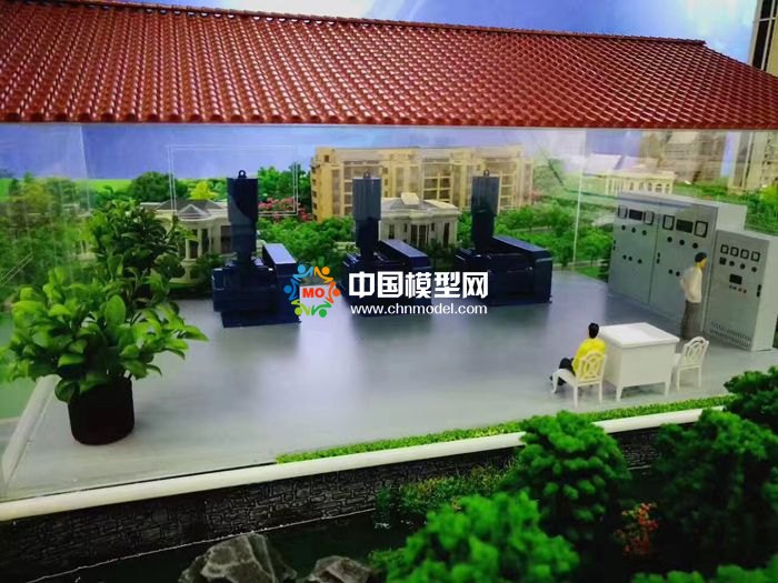 智能機電一體化終端沙盤模型