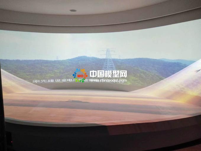 帶電作業(yè)場景模擬沙盤模型