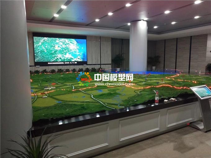 公路交通規(guī)劃沙盤模型