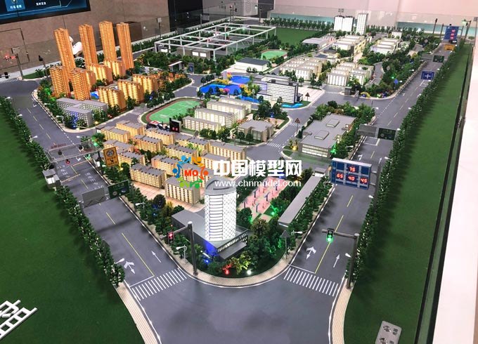 學(xué)院智能交通實(shí)訓(xùn)系統(tǒng)沙盤模型