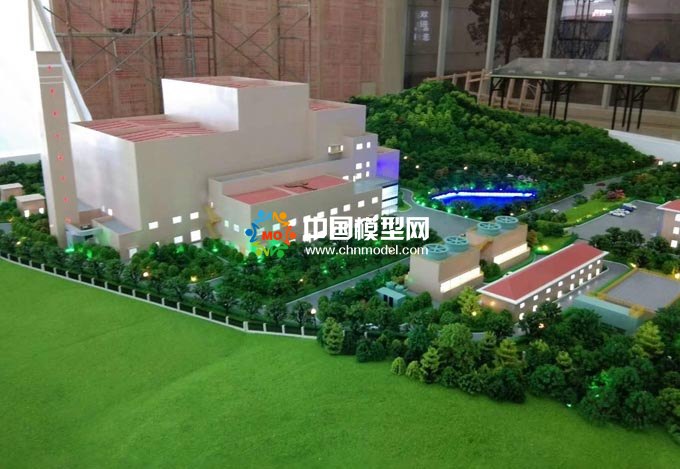 生活垃圾焚燒發(fā)電項目沙盤模型