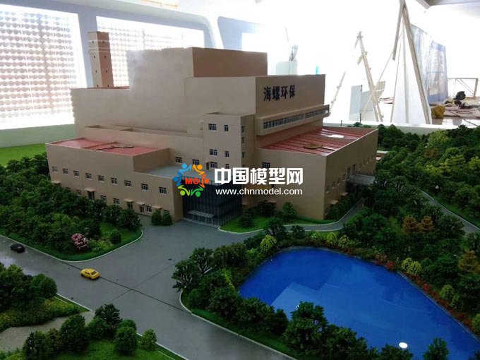 生活垃圾焚燒發(fā)電項目沙盤模型