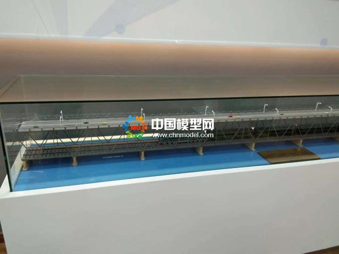 橋梁沙盤(pán)模型展播