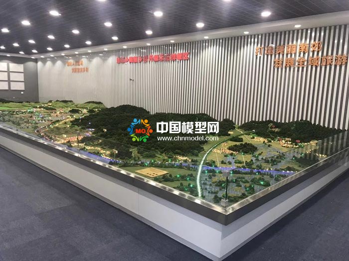 道場(chǎng)鄉(xiāng)美麗鄉(xiāng)村示范樣板區(qū)沙盤模型