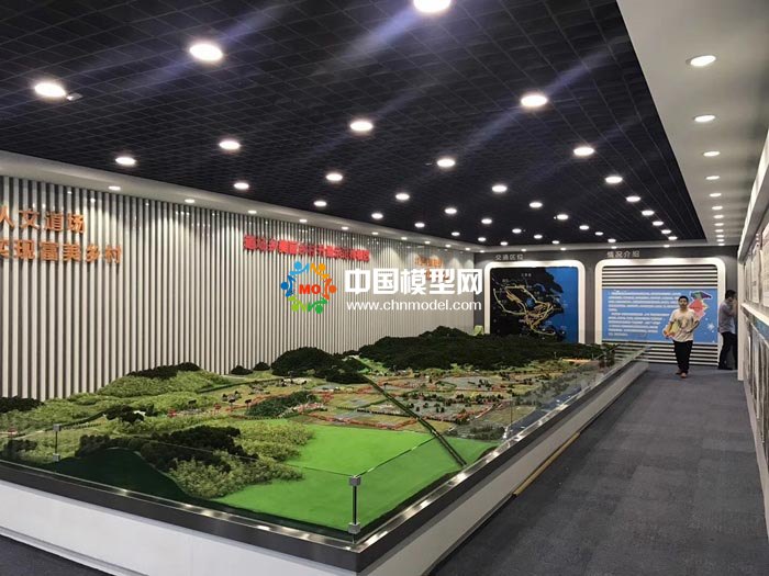 道場(chǎng)鄉(xiāng)美麗鄉(xiāng)村示范樣板區(qū)沙盤模型