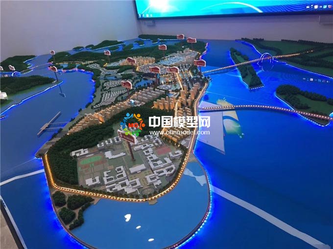 黨群服務(wù)中心沙盤模型