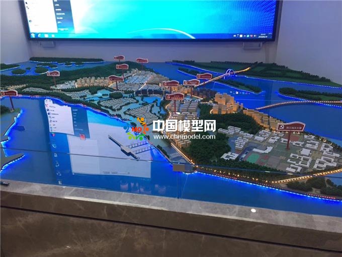 黨群服務(wù)中心沙盤模型
