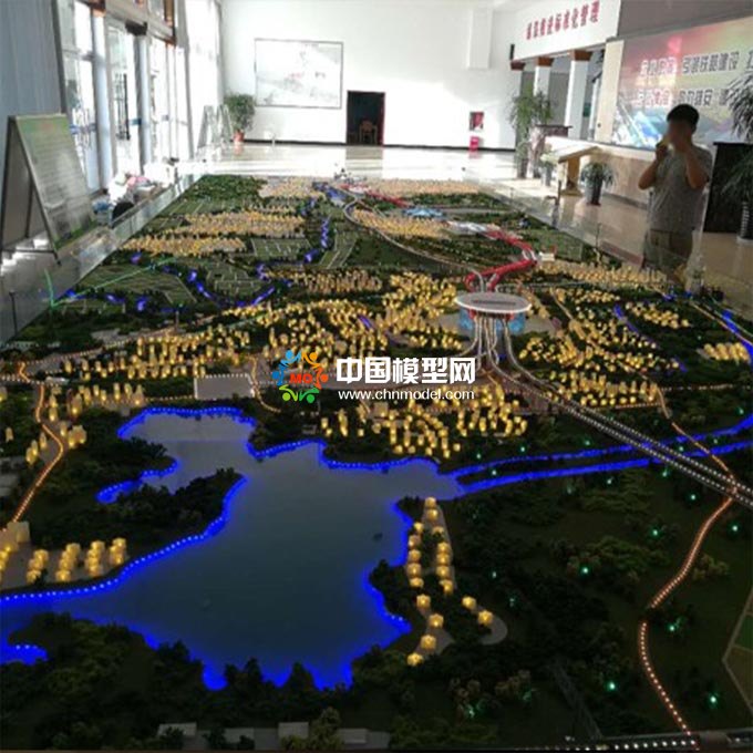 高鐵路網(wǎng)沙盤(pán)模型