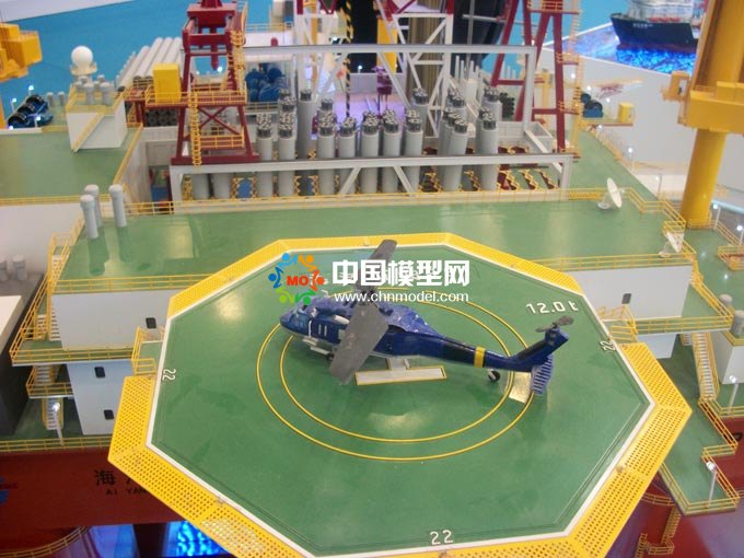 海上石油鉆井平臺(tái)模型