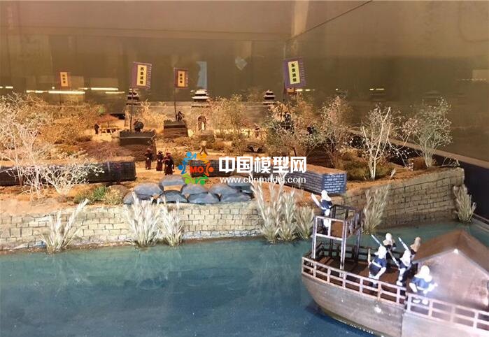 抗倭微縮場景沙盤模型