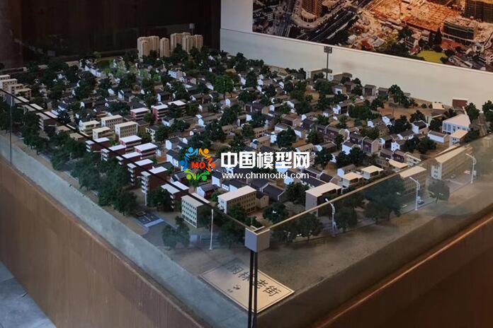 老街沙盤(pán)模型，復(fù)原模型