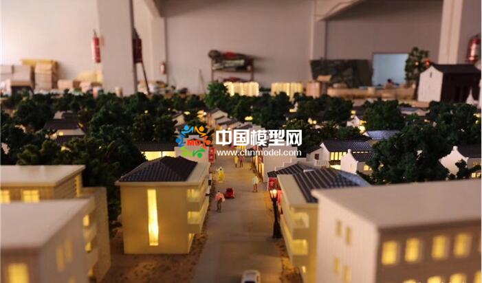 老街沙盤(pán)模型，復(fù)原模型