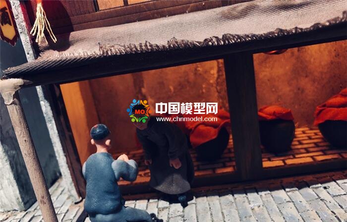 縣前街復(fù)原模型