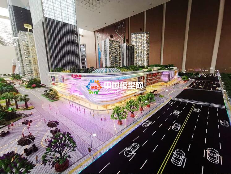 滇池明珠萬達(dá)廣場建筑模型