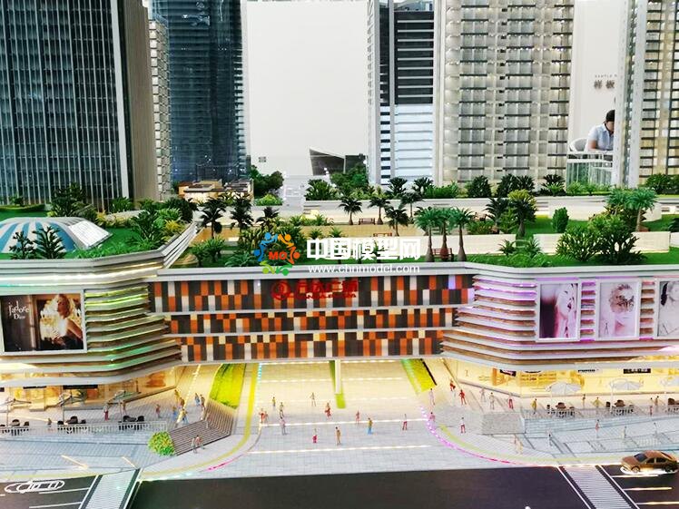 滇池明珠萬達(dá)廣場建筑模型