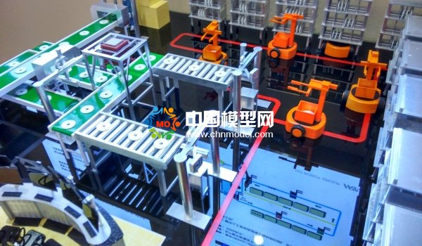 智慧工廠沙盤模型，生產(chǎn)線沙盤模型