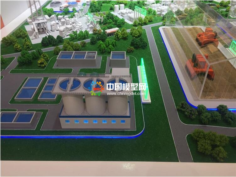 垃圾處理沙盤模型，廢固處理沙盤模型