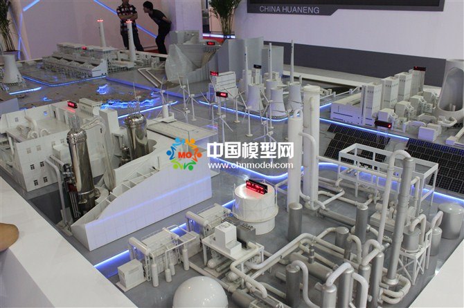 熱電站模型，核電站模型，火力發(fā)電站沙盤(pán)