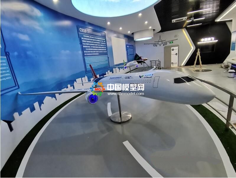 中國(guó)自主飛機(jī)模型展示：C919，ARJ21，CR929，AG600