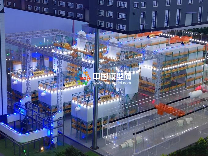 生活垃圾焚燒發(fā)電沙盤模型