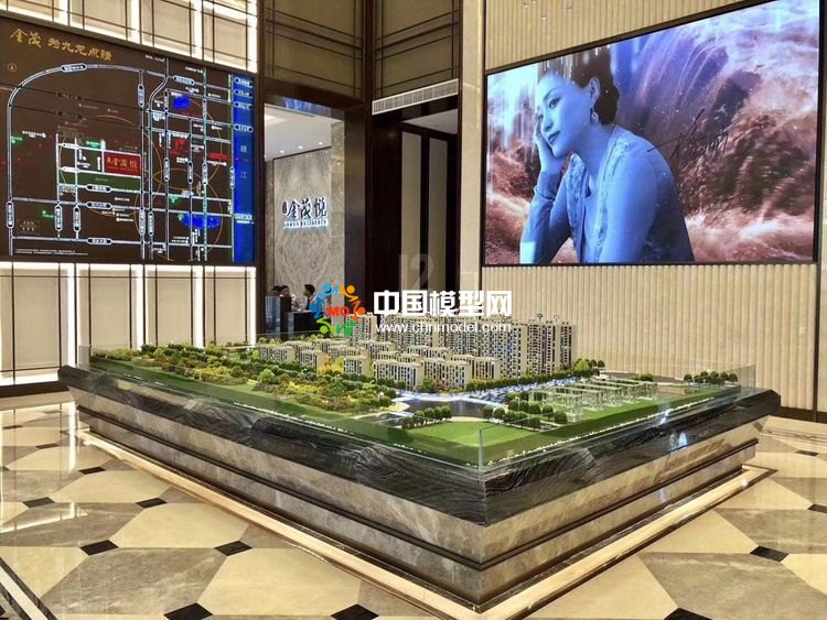 高檔樓盤模型底座，售樓部沙盤展臺（收藏）