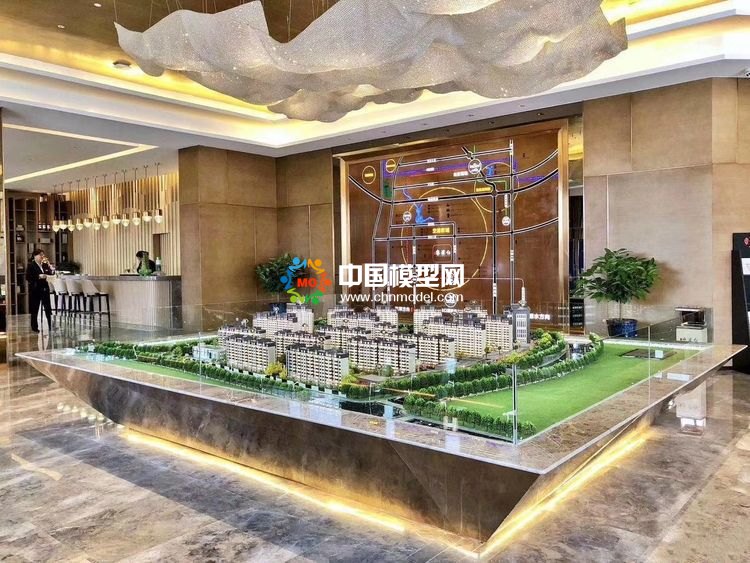 高檔樓盤模型底座，售樓部沙盤展臺（收藏）