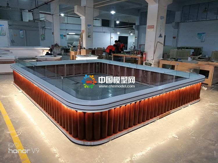 高檔樓盤模型底座，售樓部沙盤展臺（收藏）