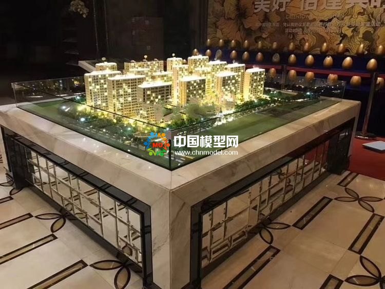 高檔樓盤模型底座，售樓部沙盤展臺（收藏）