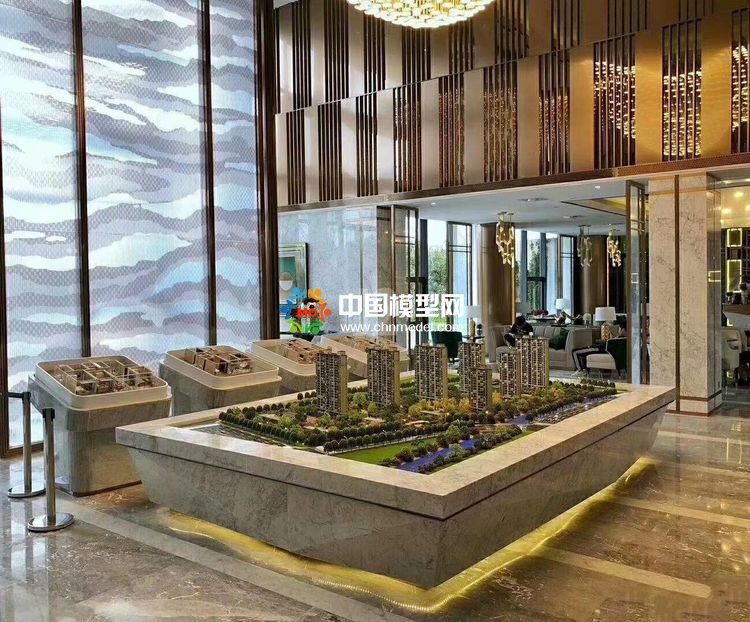 高檔樓盤模型底座，售樓部沙盤展臺（收藏）