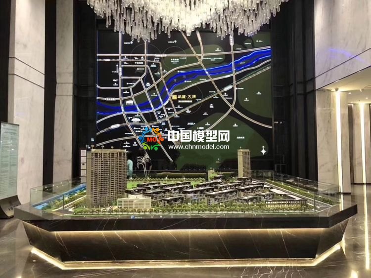 高檔樓盤模型底座，售樓部沙盤展臺（收藏）