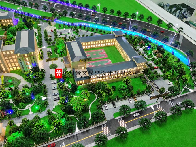 公安局拘留所沙盤模型，看守所沙盤模型