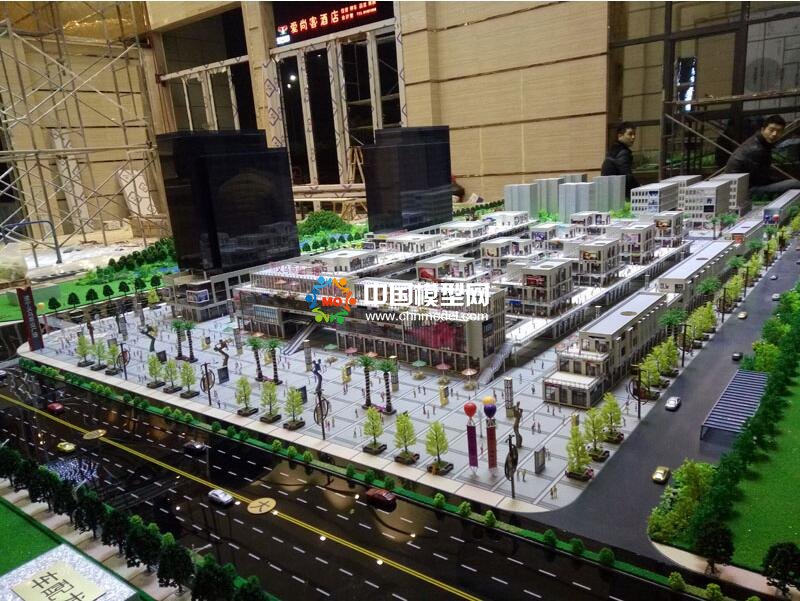 義烏商貿(mào)城沙盤(pán)模型