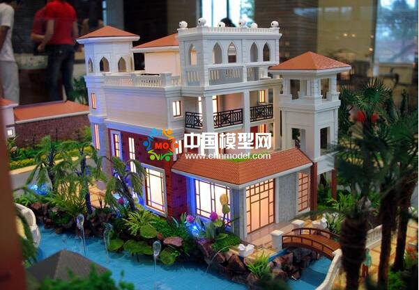 別墅模型風(fēng)格各異，你能說出幾種