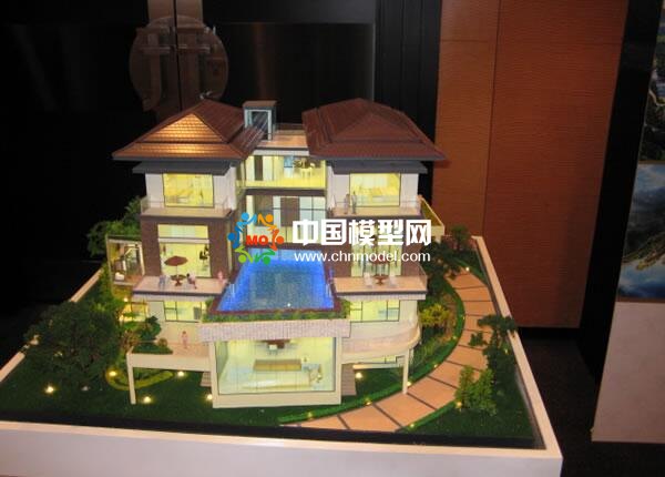 別墅模型風(fēng)格各異，你能說出幾種