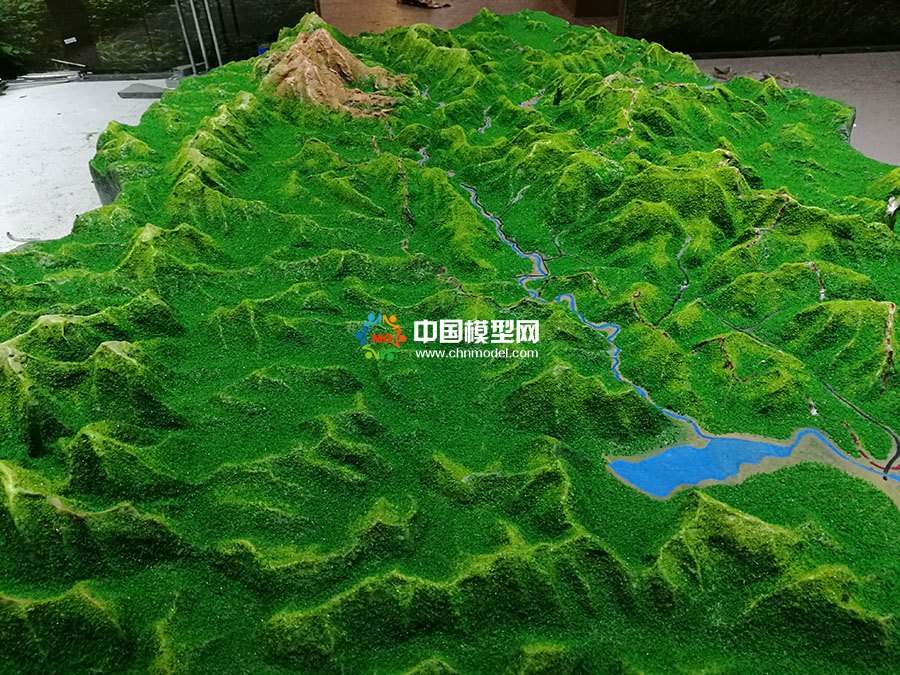 地形地貌山體沙盤(pán)模型